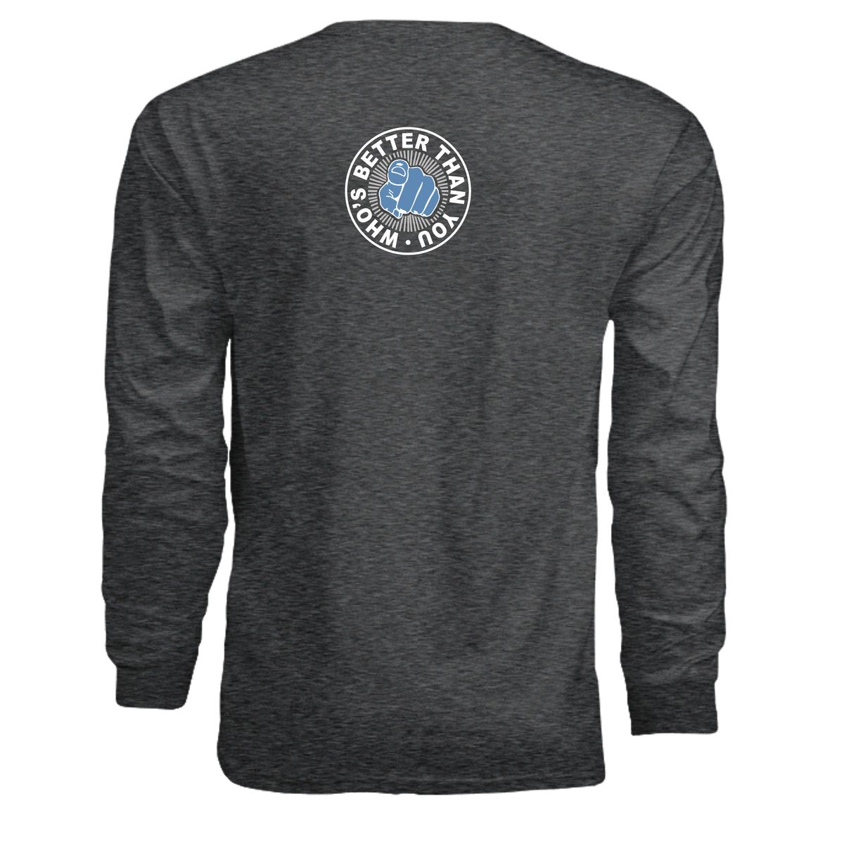 DARK HEATHER - G240 - BACK