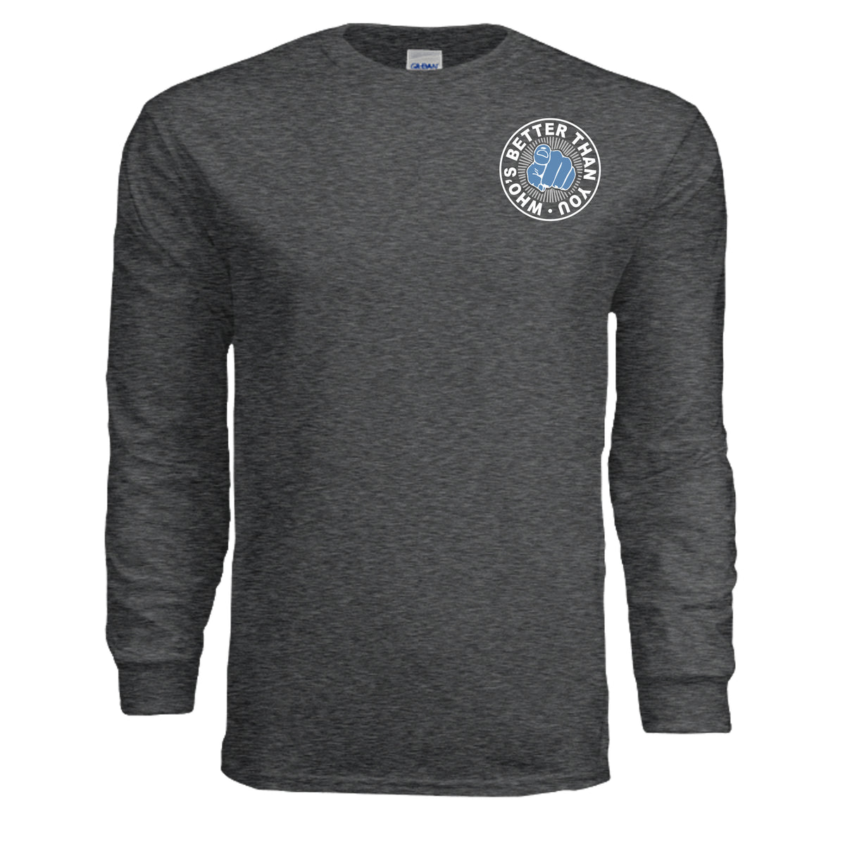 DARK HEATHER - G240 - FRONT